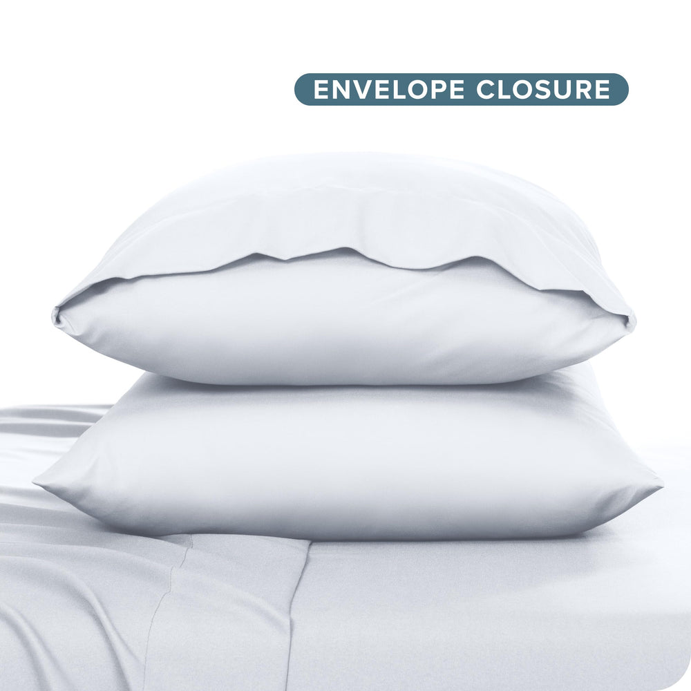 Bare Home wrinkle-resistant design stays smooth after laundering.