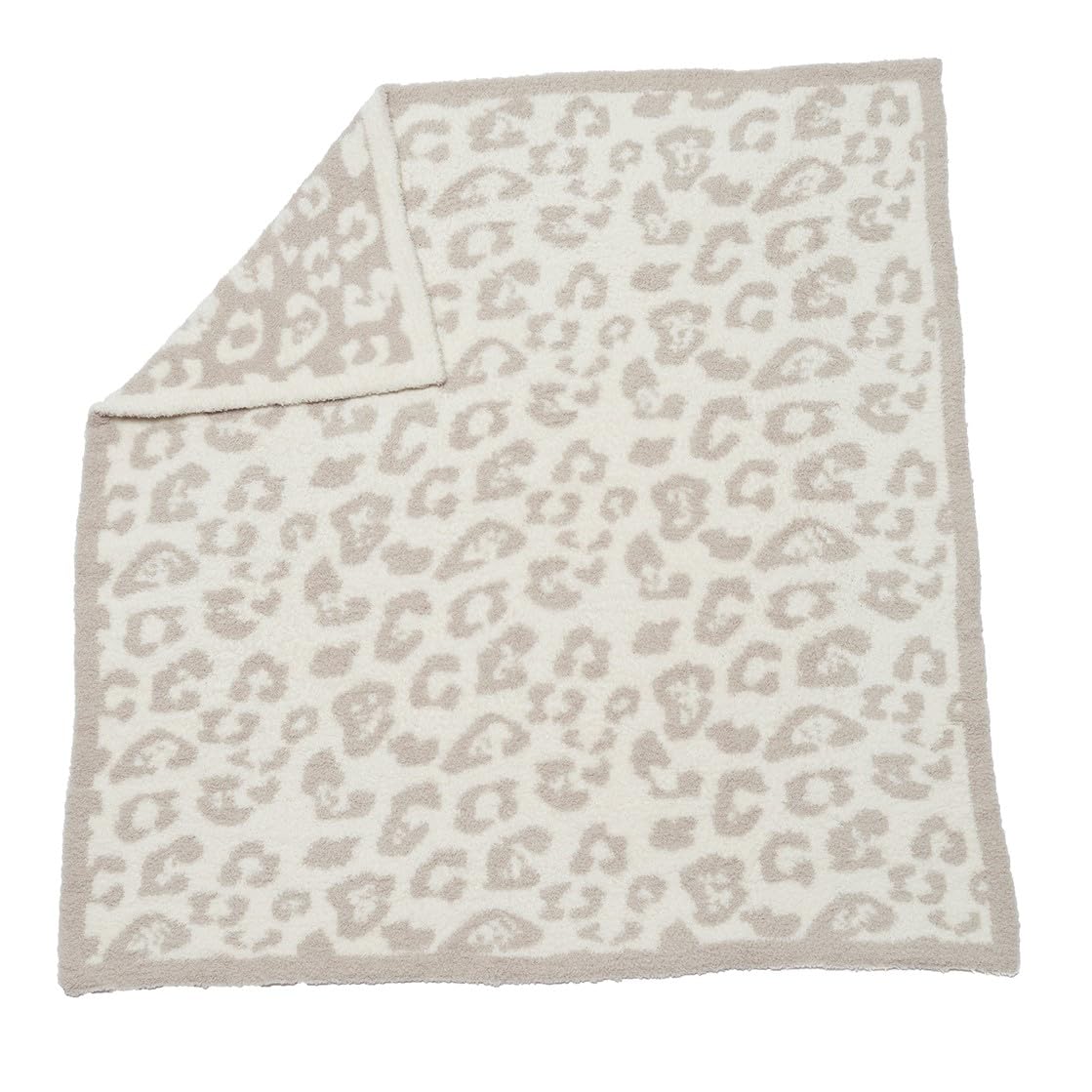 Barefoot Dreams CozyChic Barefoot in the Wild pattern for nursery decor.