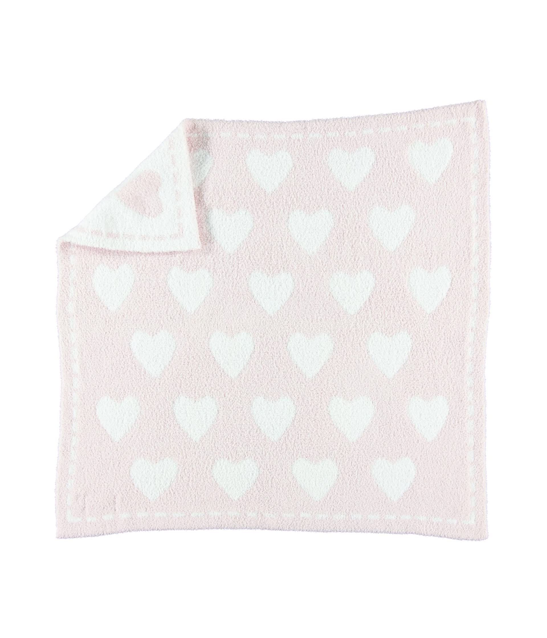 Barefoot Dreams CozyChic Dream Receiving Blanket in Aqua Stars for cozy night comfort