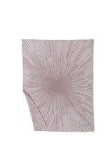 Barefoot Dreams CozyChic Inspiration stroller blanket in use as a cover on a stroller