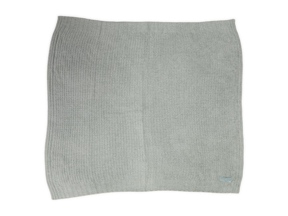 Barefoot Dreams CozyChic Lite Waterfall blanket drape offers stroller or nap time comfort