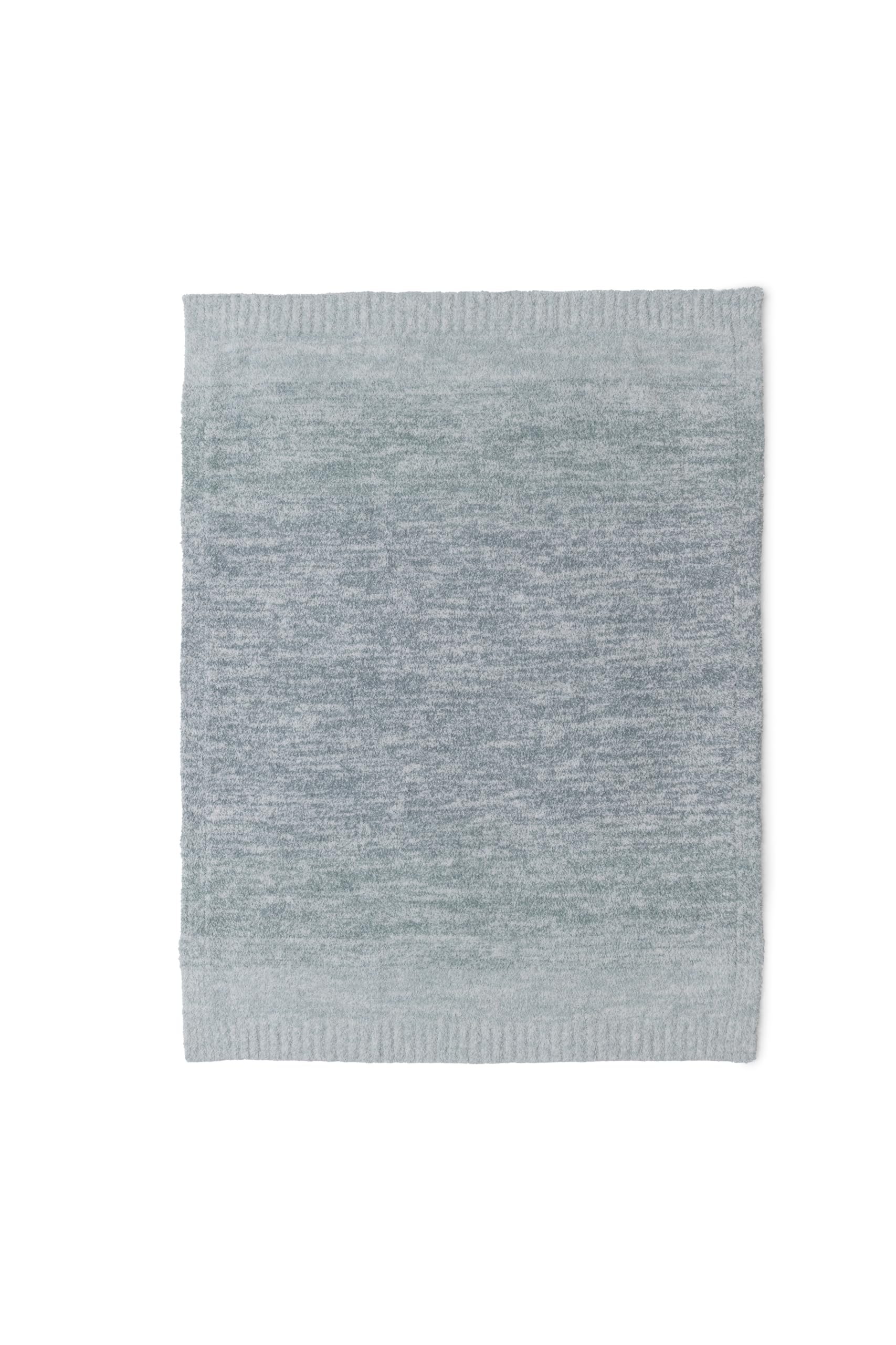 Barefoot Dreams CozyChic Ombre stroller blanket in Waterfall Multi provides soft warmth for adventures.