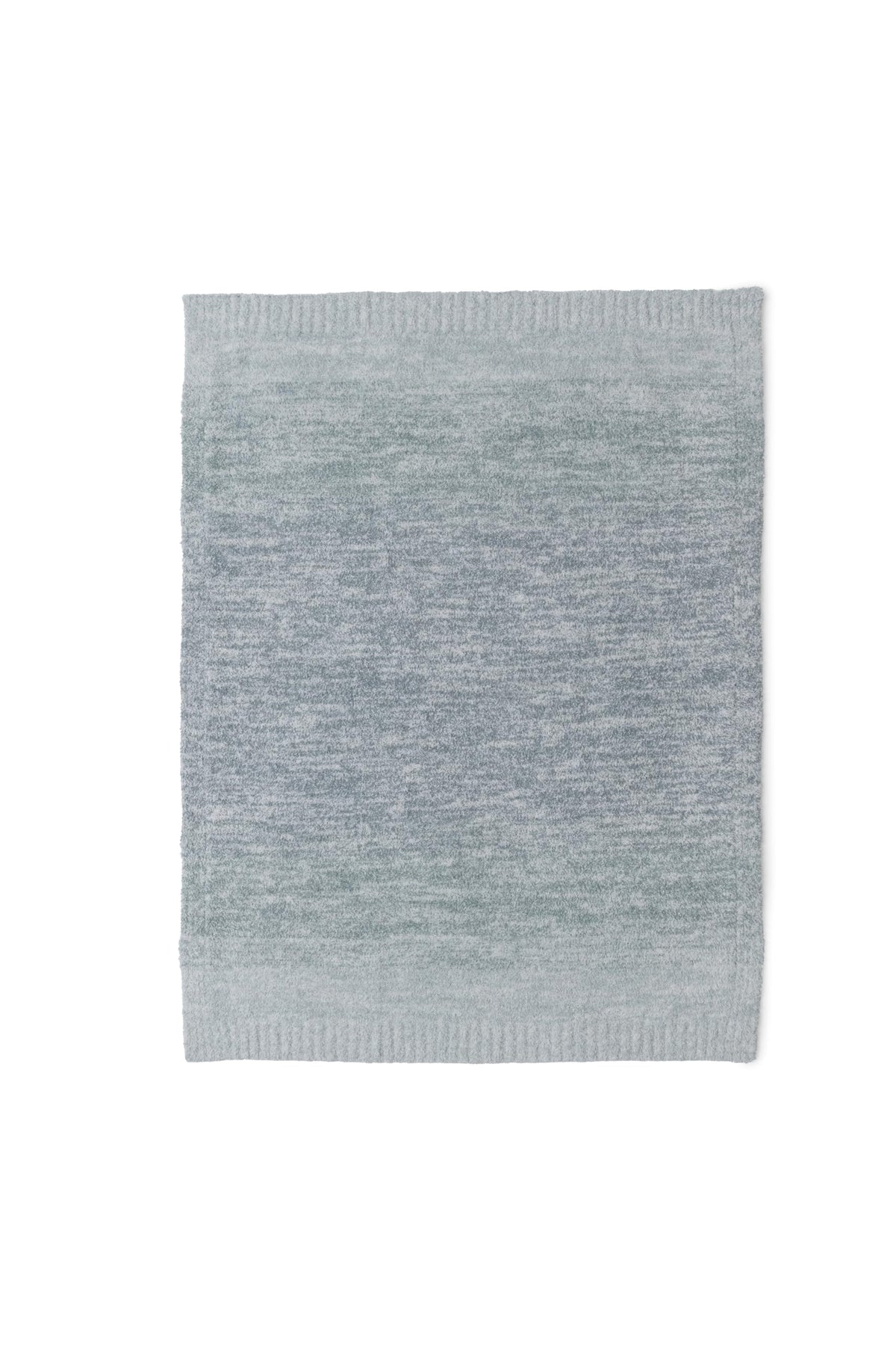 Barefoot Dreams CozyChic Ombre stroller blanket in Waterfall Multi provides soft warmth for adventures.
