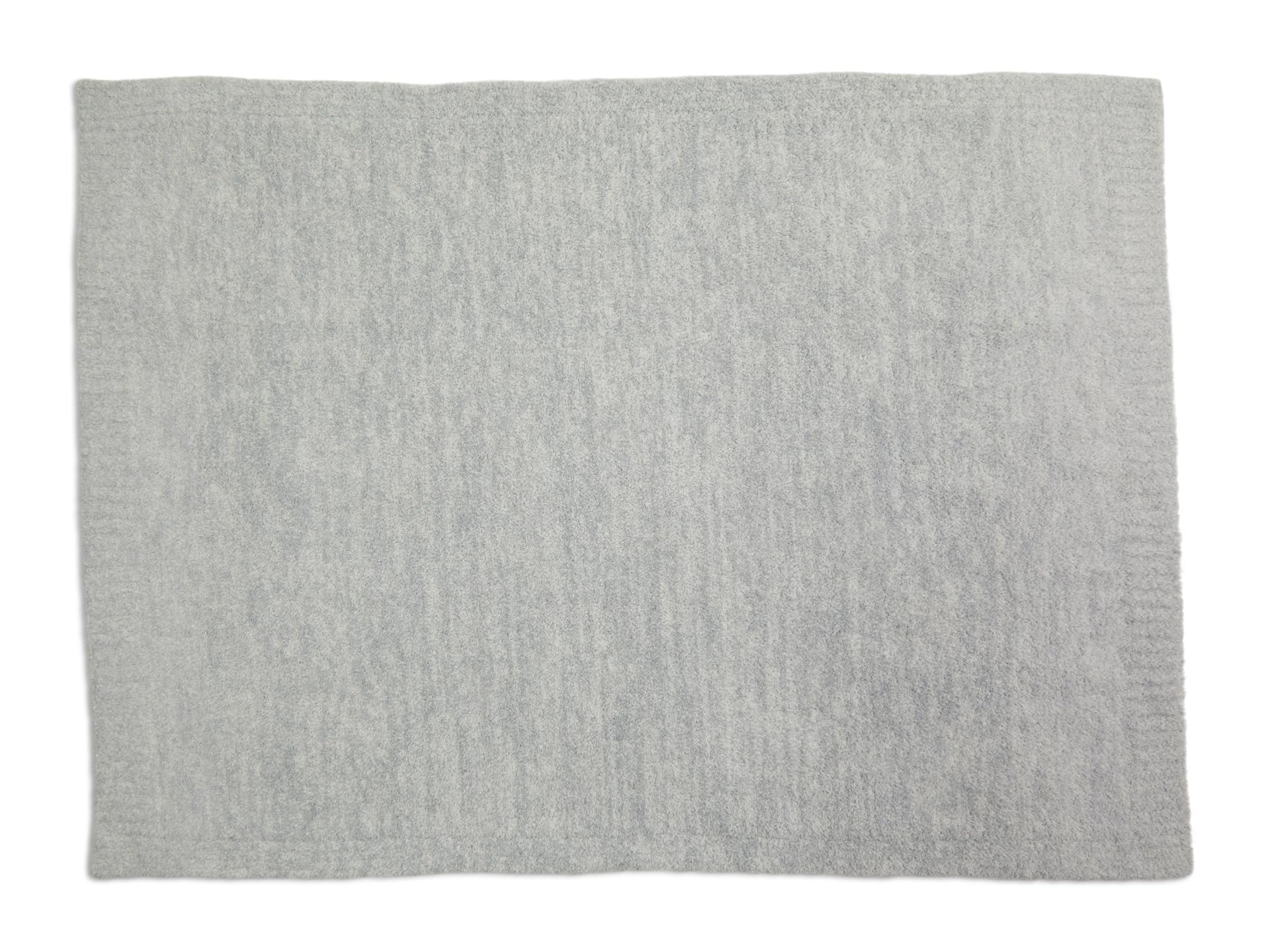 Barefoot Dreams Ombre pattern with ribbed border for crib or car seat comfort