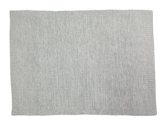 Barefoot Dreams Ombre pattern with ribbed border for crib or car seat comfort