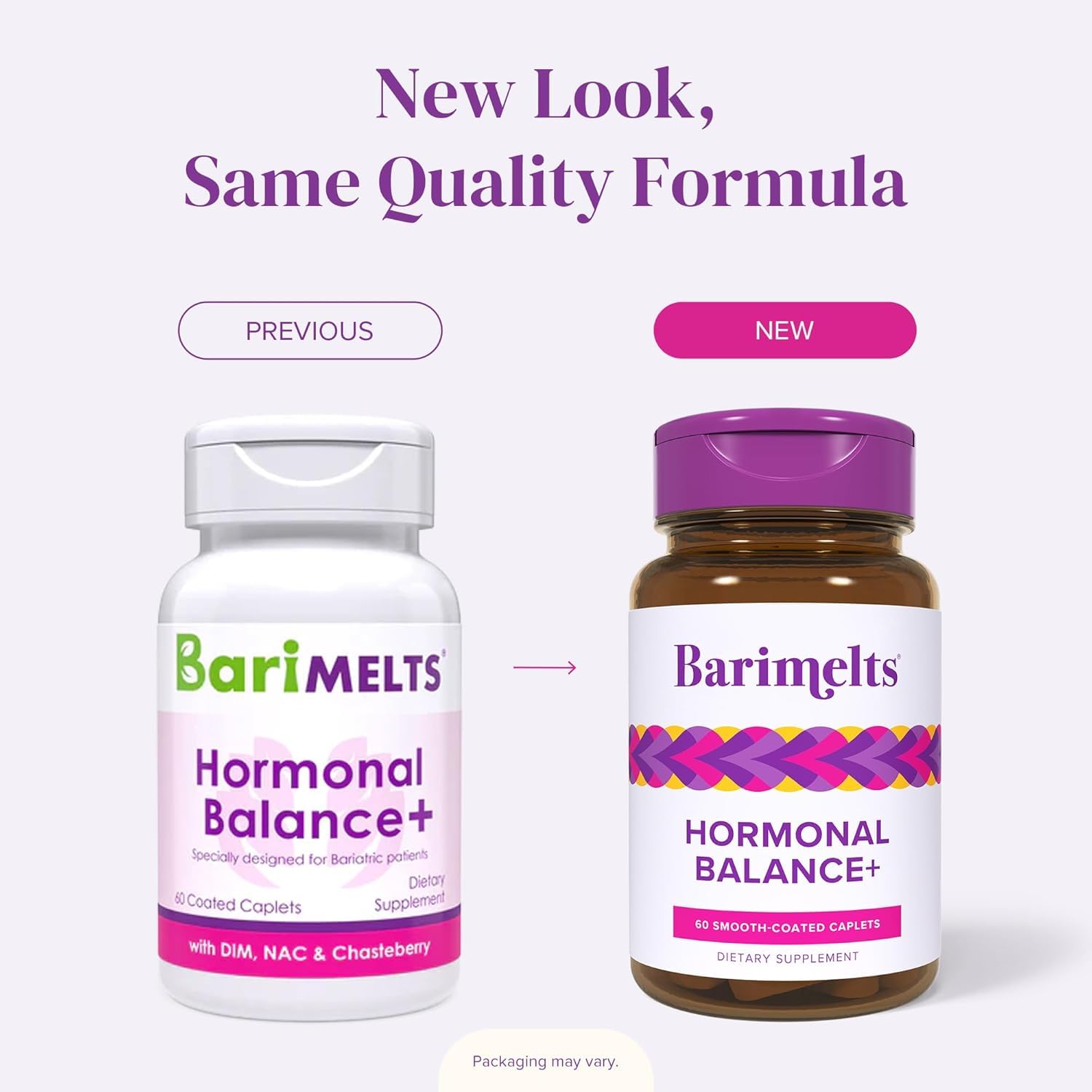 BariMelts user taking a caplet at home for daily hormone support