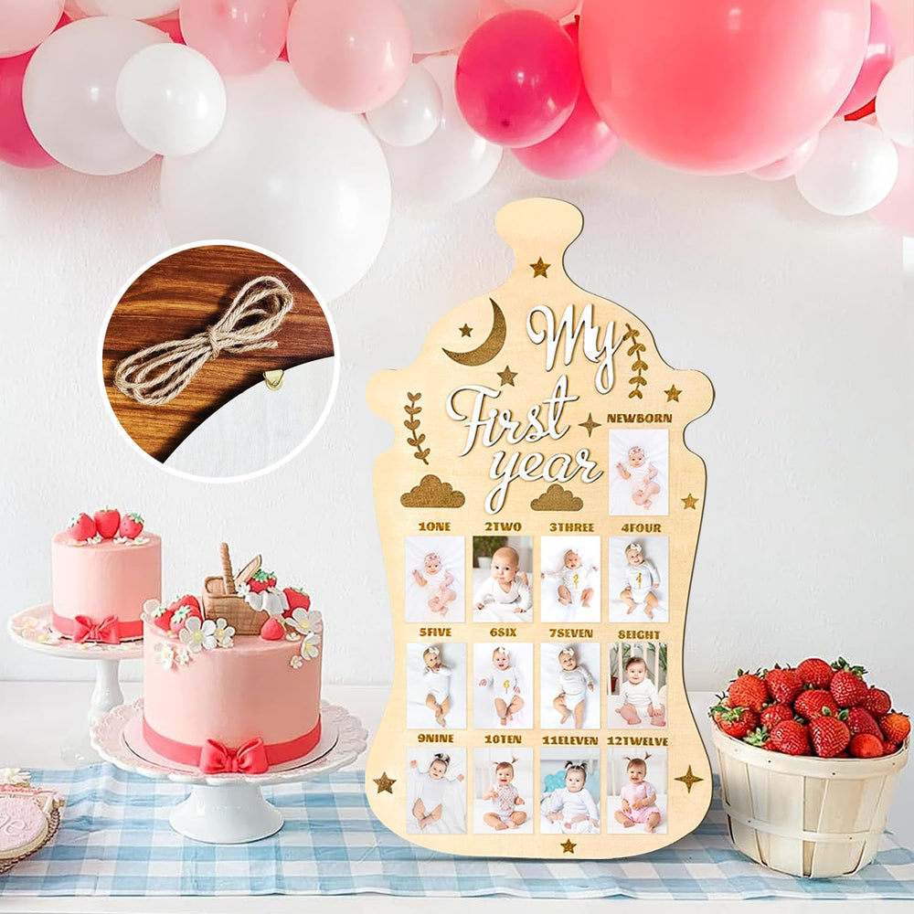 Barri Design Thoughtful keepsake that grows with your child’s first year memories.