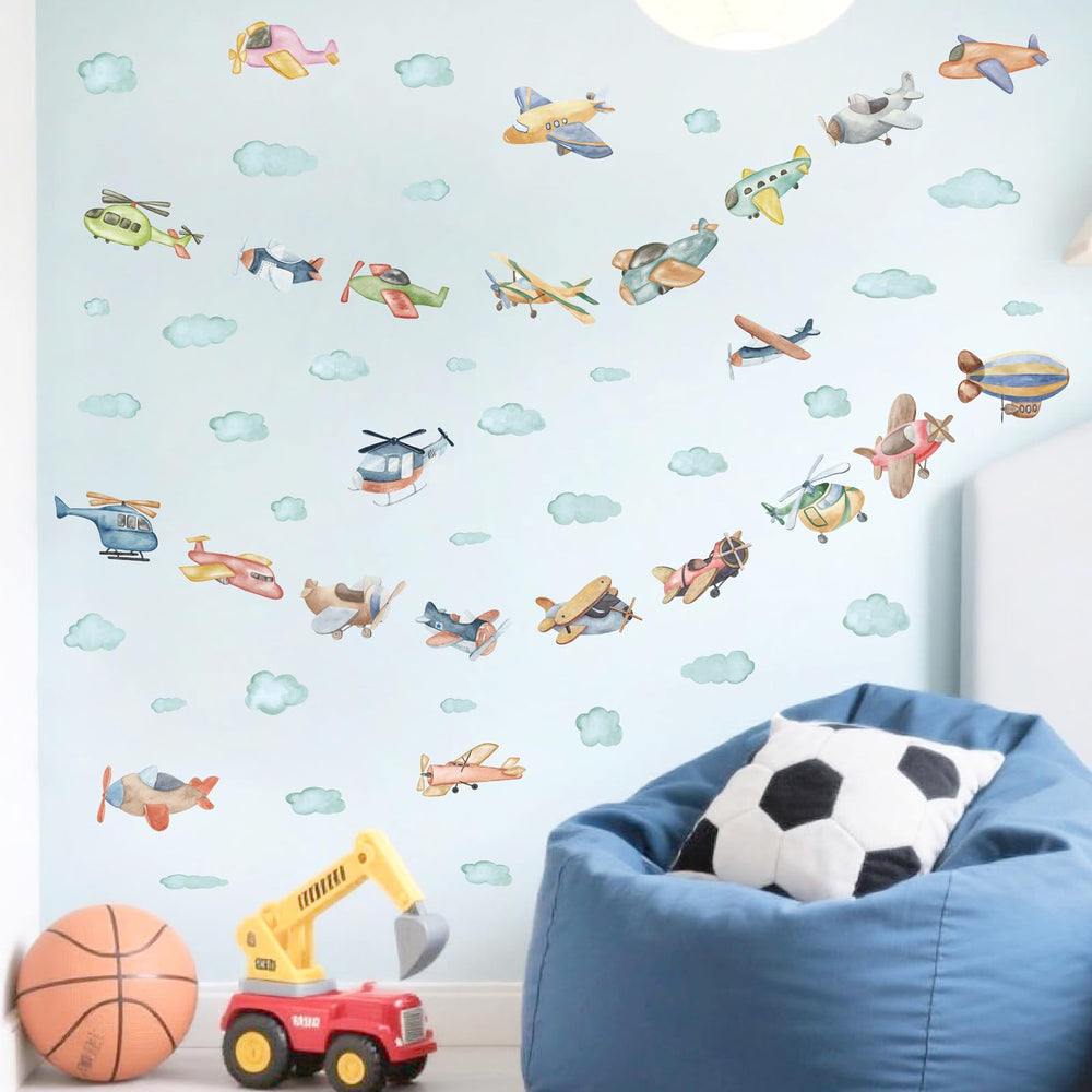 Barri Design boys' room wall decor sparks imaginative play and personality.