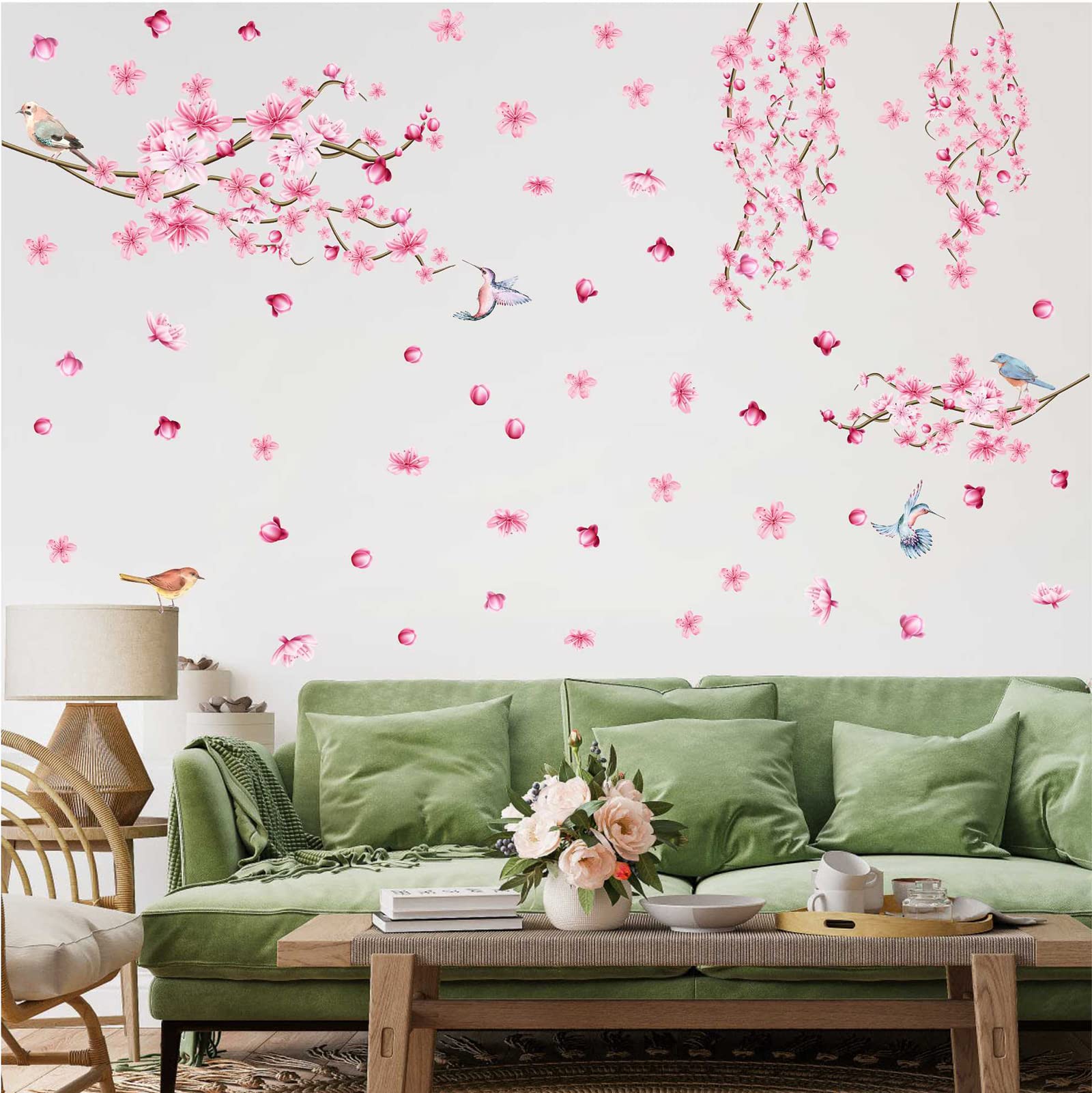 Barri Design decals suitable for smooth surfaces like walls and mirrors.