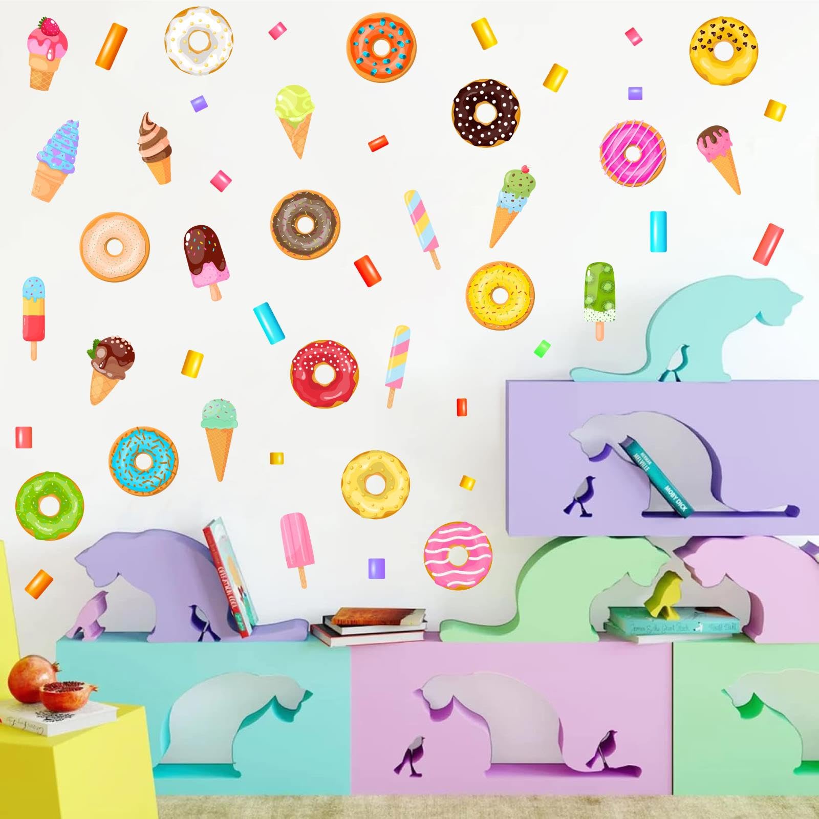 Barri Design ice cream party decor adds festive vibe