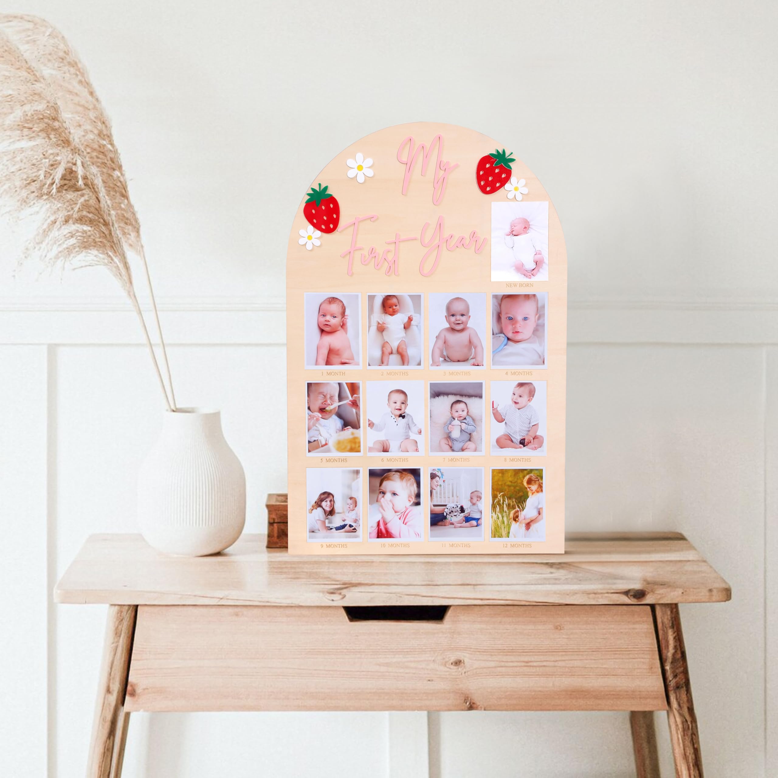 BASCT strawberry board ideal birthday decor celebrating growth.