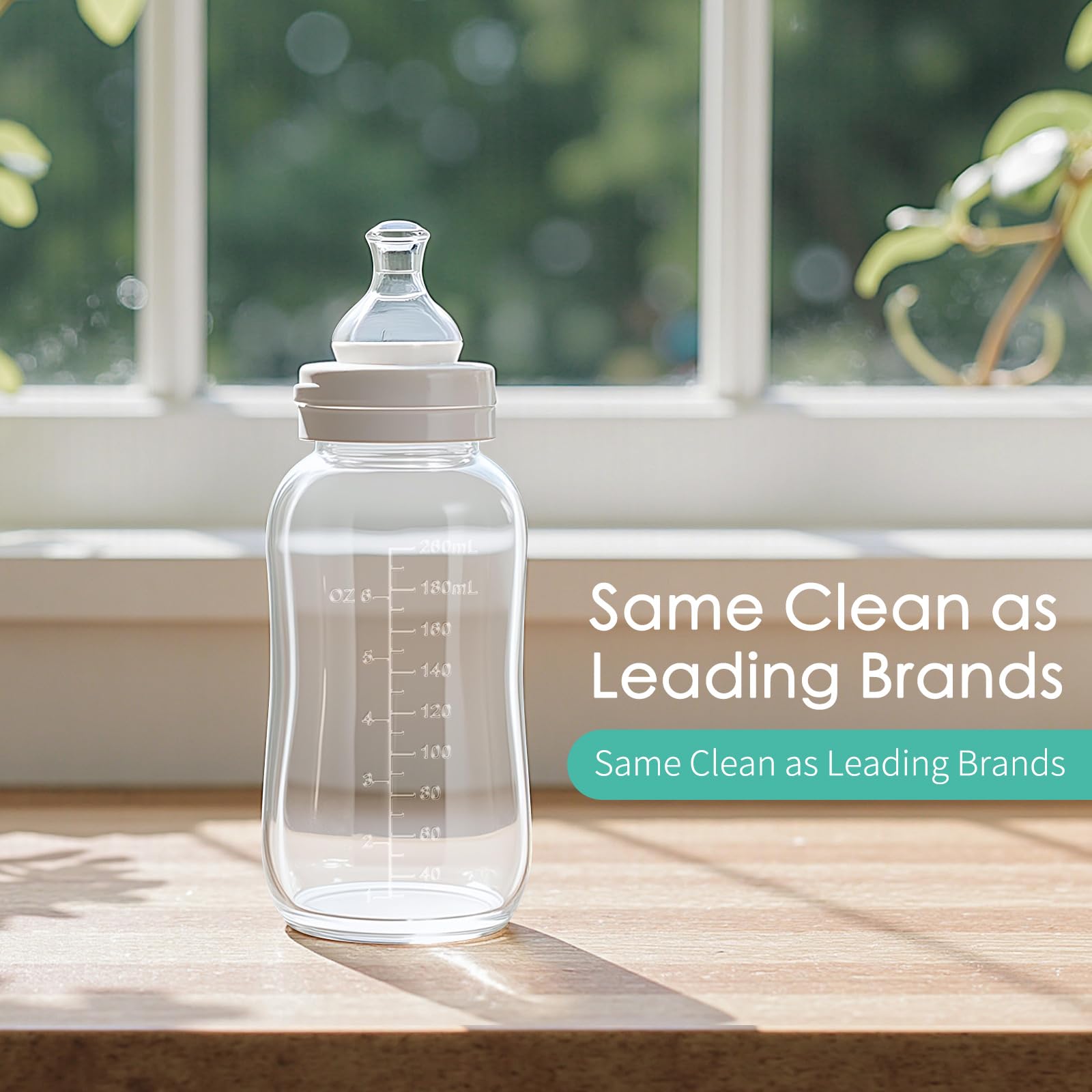Enzyme-cleaning Basece tablets tackle deposits on bottles and pump parts