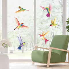 BASHOM DS2-4002 hummingbirds bedroom decor adds color and whimsy