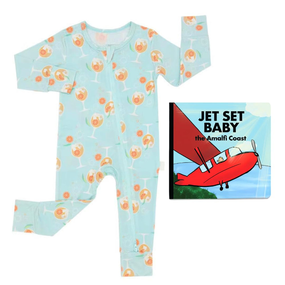 Basically SoHo Amalfi Spritz romper seafoam color for all-day comfort