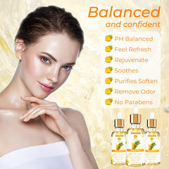 BASSI 2-pack packaging, convenient natural feminine care on the go.