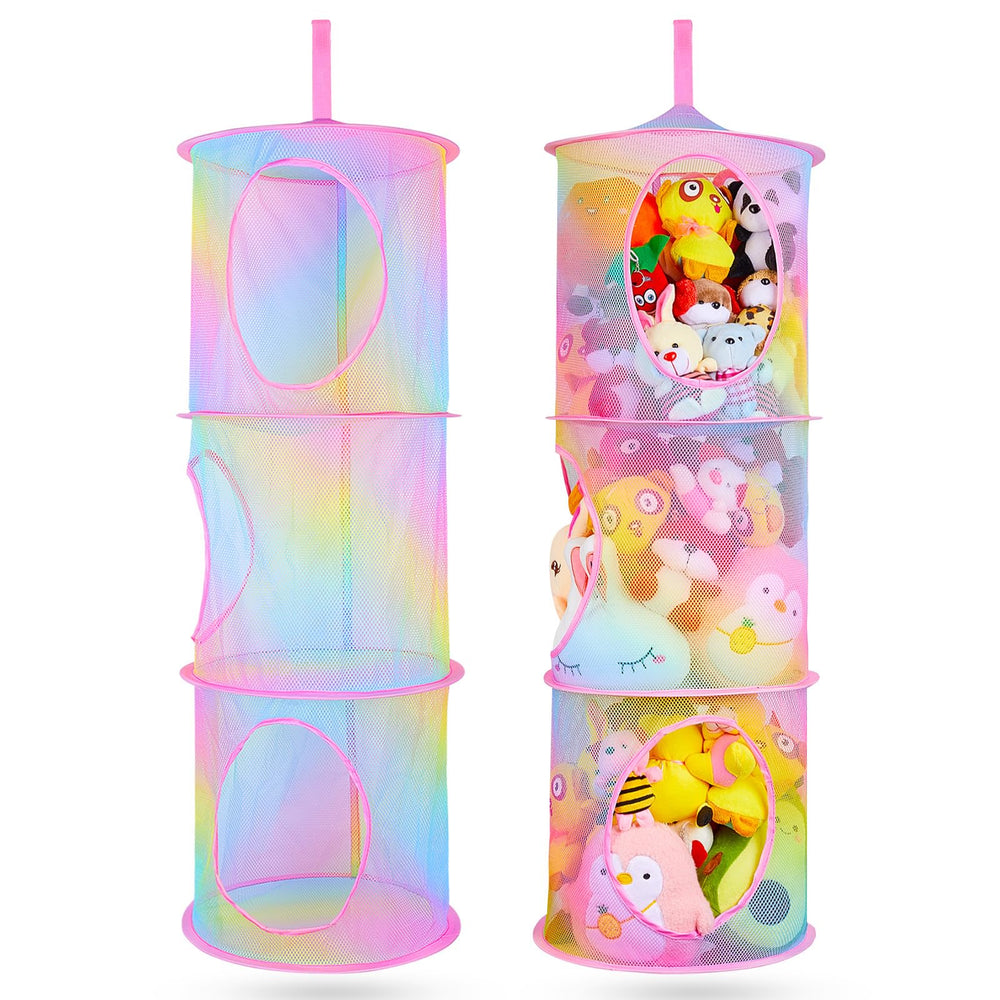 basumee travel-friendly toy hammock packs easily for on-the-go storage.
