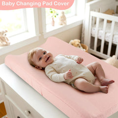 Basumee elastic edge secures the cover during diaper changes.