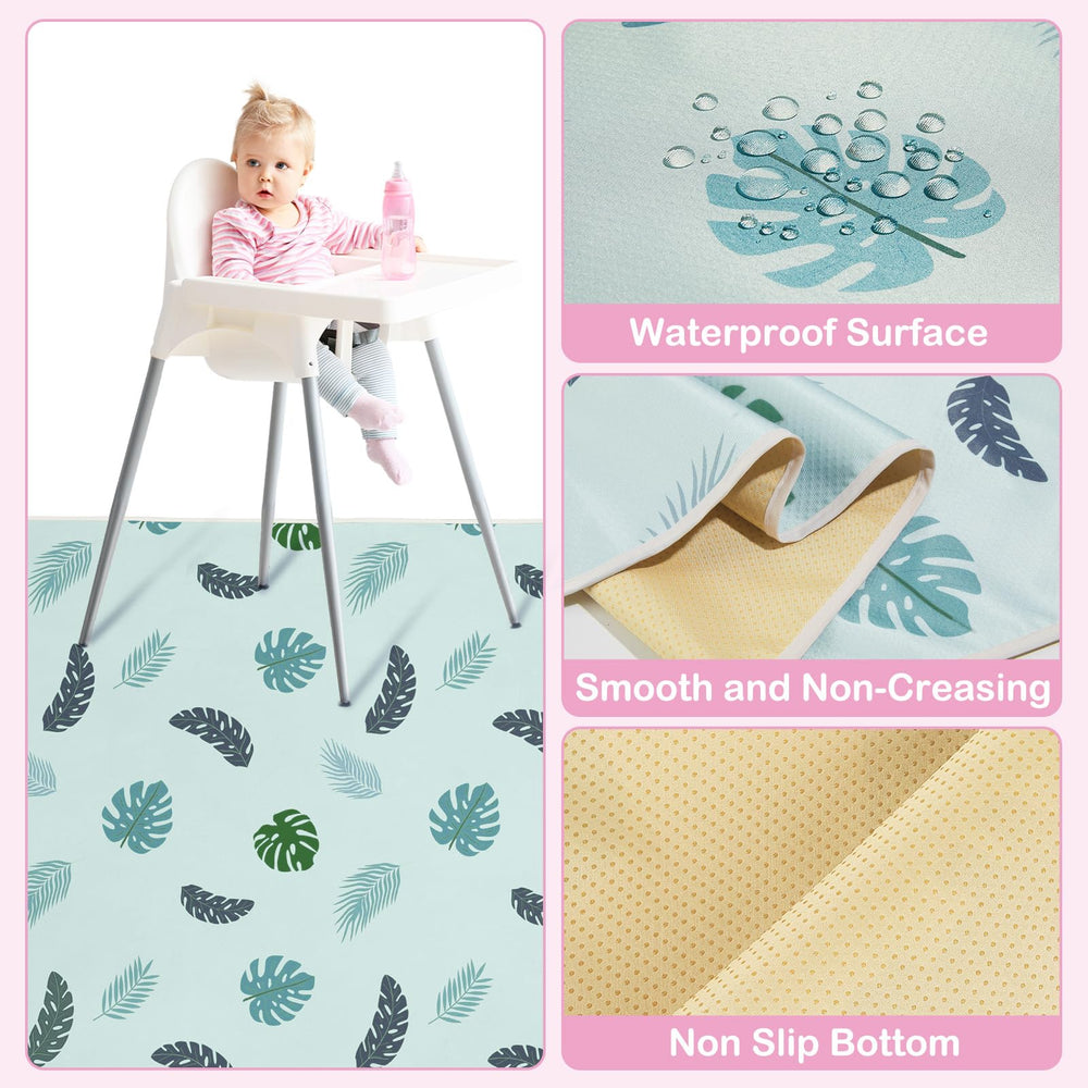 Basumee foldable travel mat fits small spaces and outdoor meals