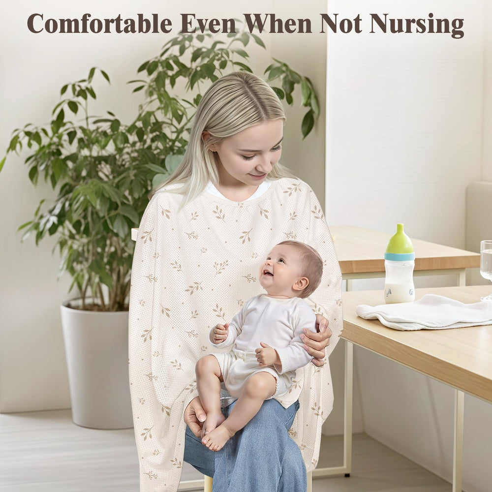 Basumee beige floral design adds subtle style to everyday feeding moments.