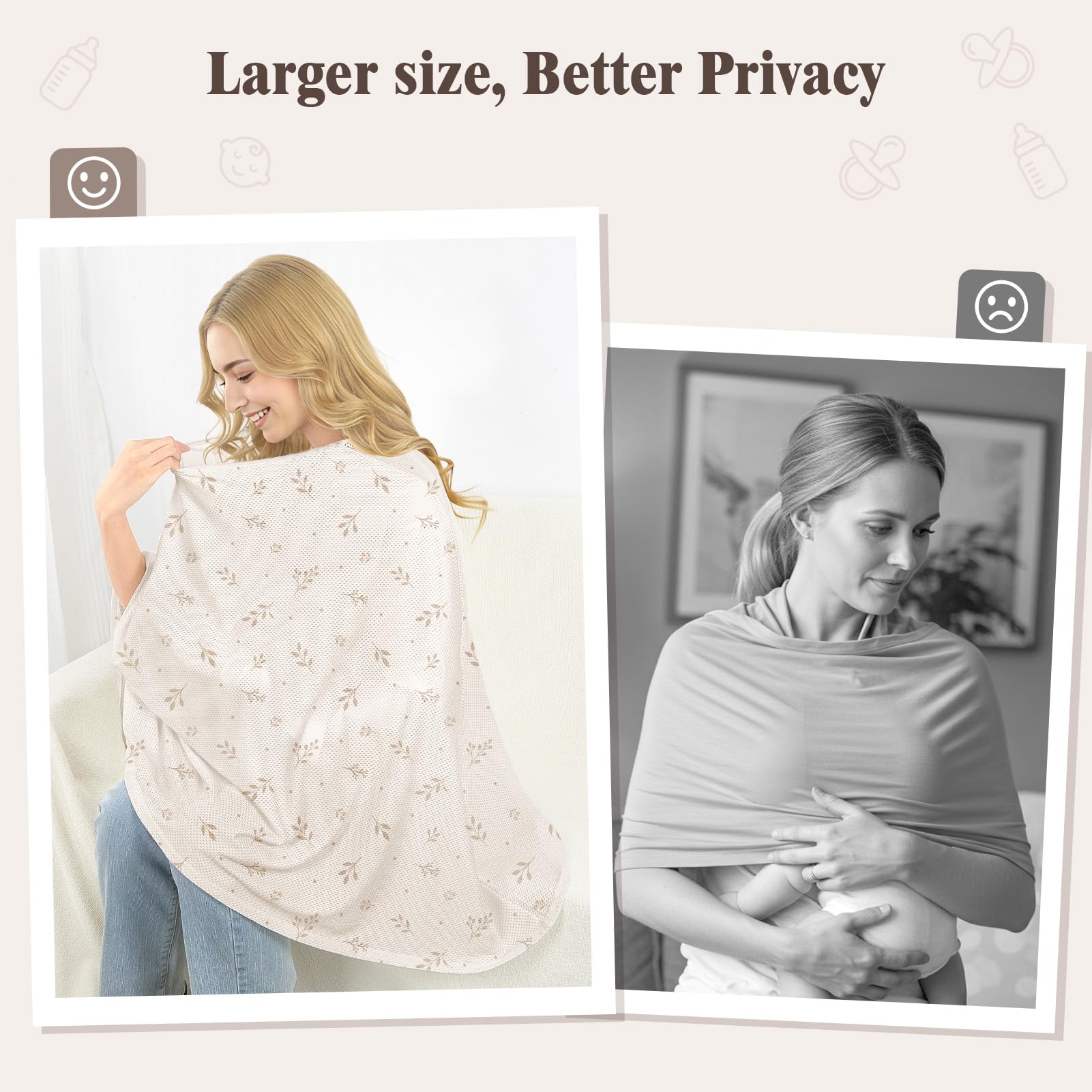 Basumee cover is multi-use as a cart cover, stroller cover, or blanket.