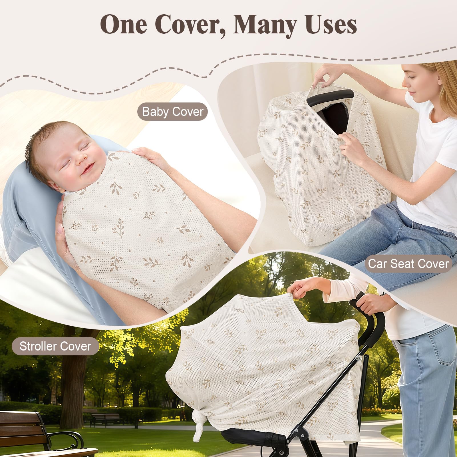 Basumee breathable mesh fabric stays soft and flexible without feeling tight.