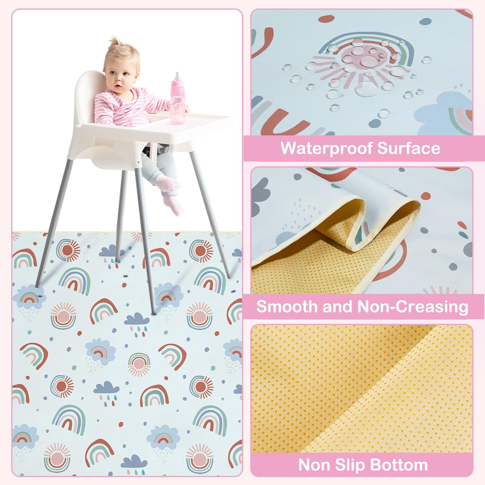 Basumee Splat Mat foldable design for travel