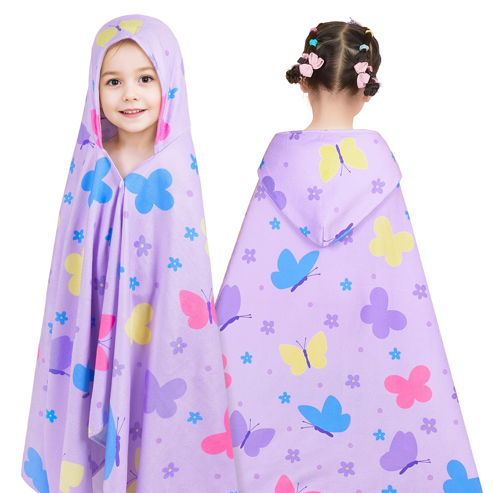 Basumee towel helps hair drying after bath time