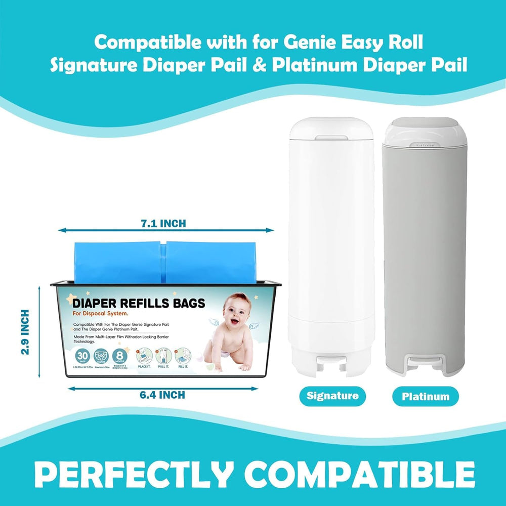 BATADAPTER 7-layer odor barrier technology reduces inside-pail odors during daily use.