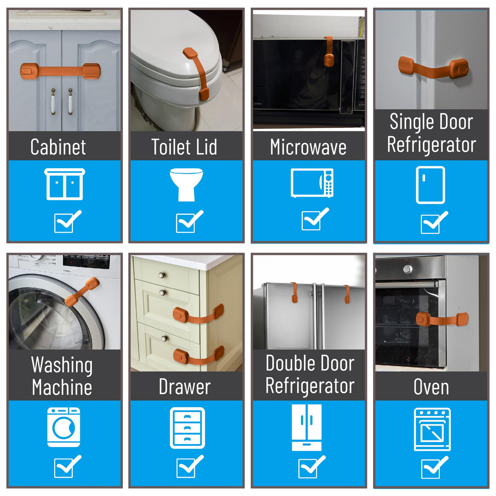 Bates Choice adhesive backing for tool-free mounting.