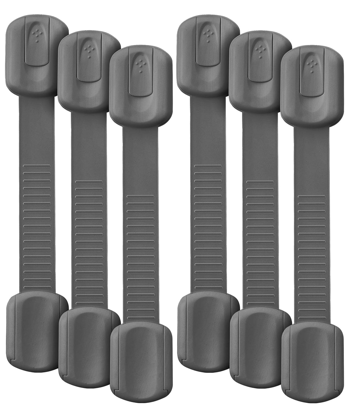 Bates Choice cabinet locks 6-pack securing drawers and appliances safely.