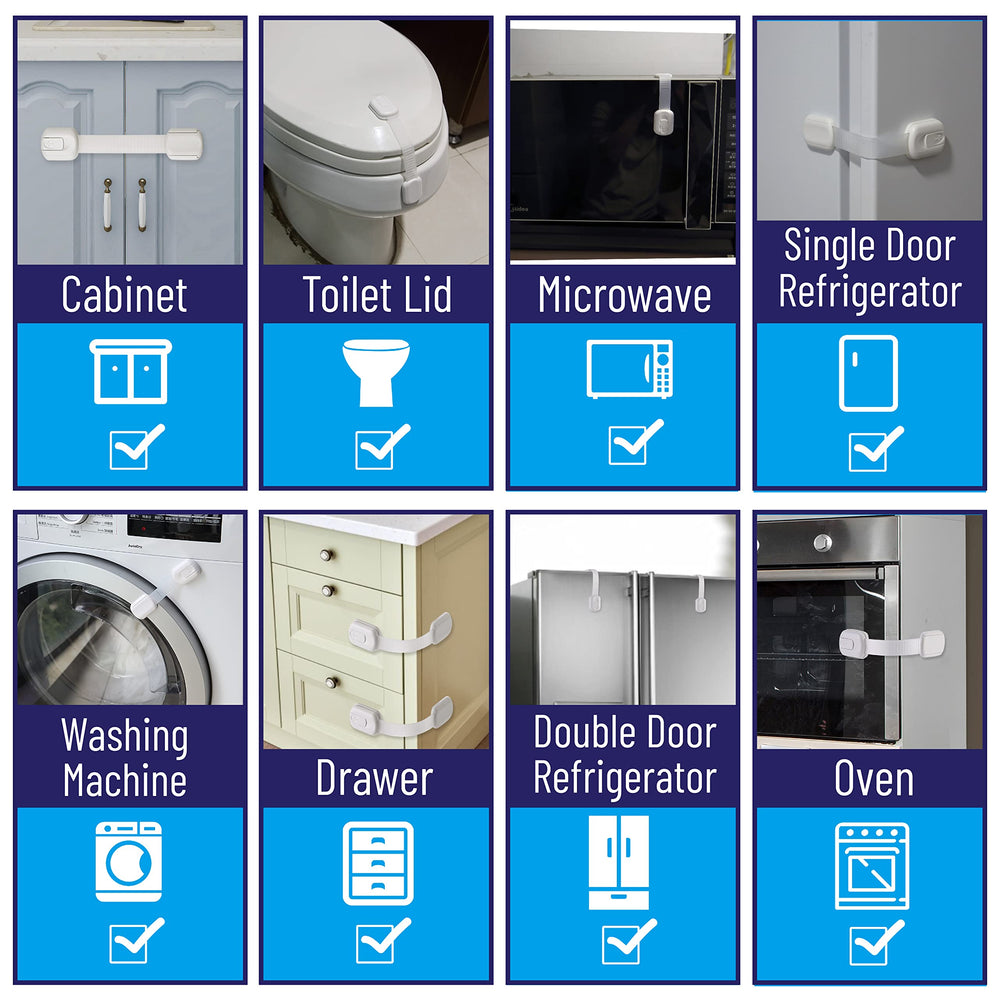 Adults easily operate Bates Choice lock release button.
