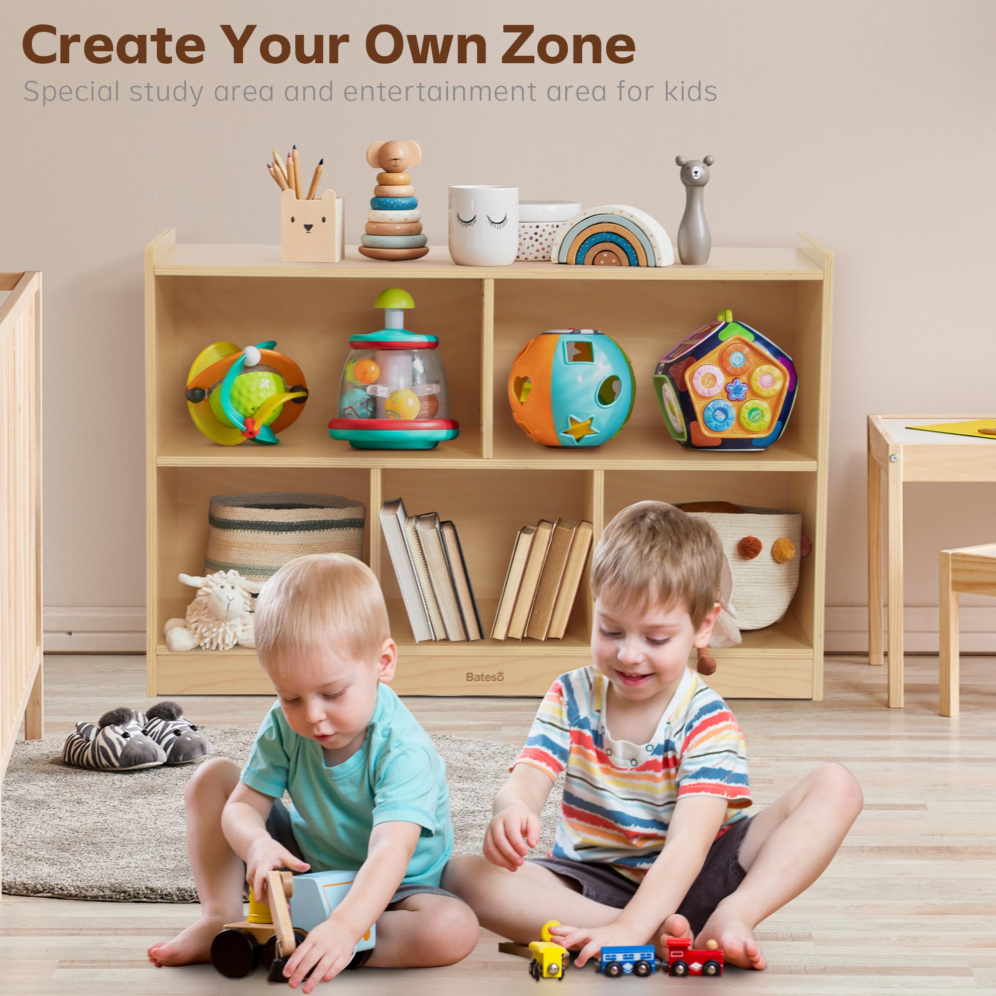Bateso easy-assembly instructions enable quick setup.