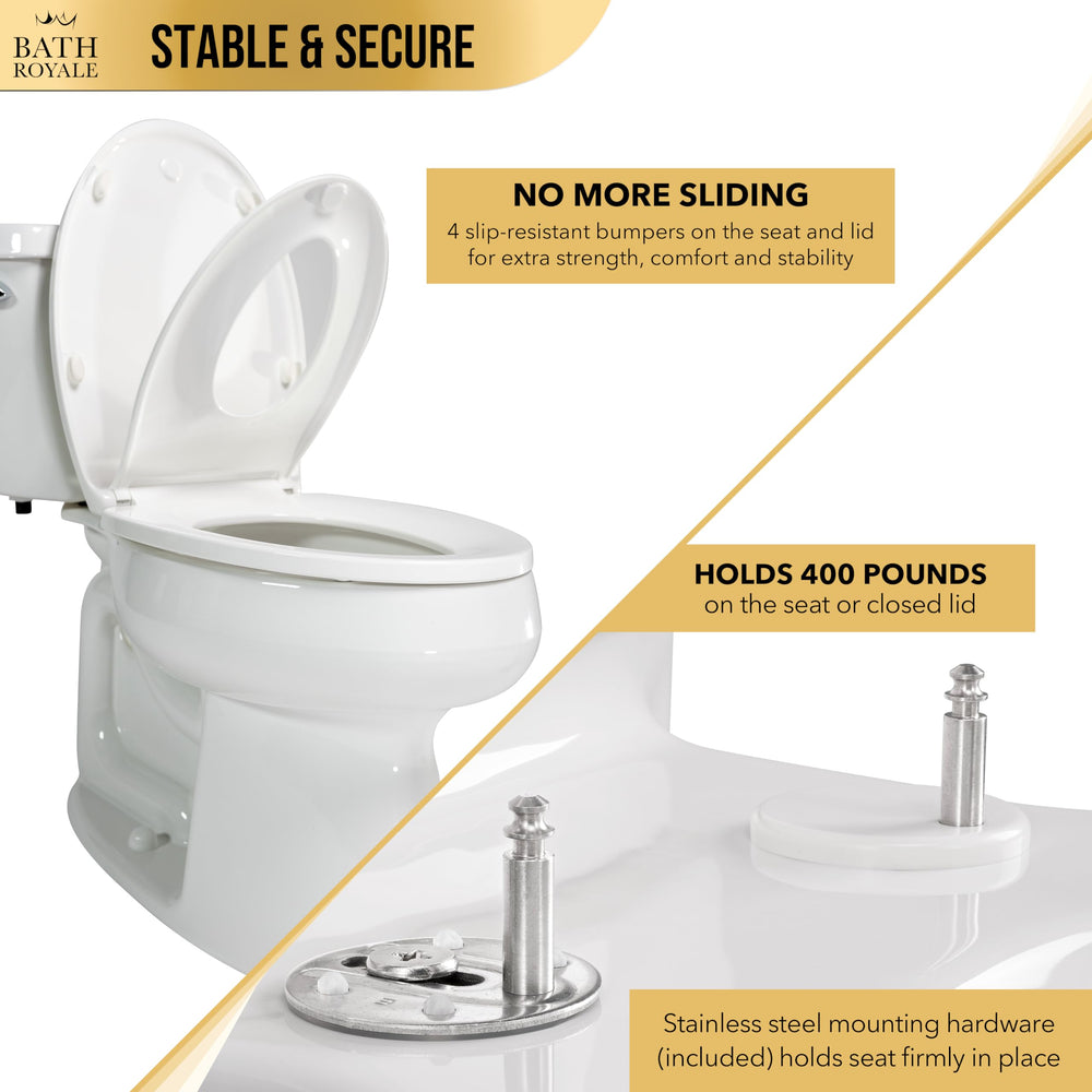 Bath Royale compact design saves bathroom counter space.