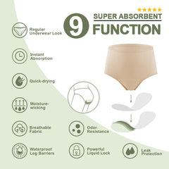 BATTEWA 50 ml absorbent padding for mild to moderate leakage protection.