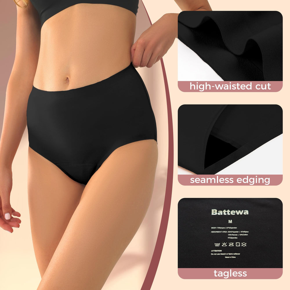 Battewa absorbent layer illustration showing 50 ml capacity.
