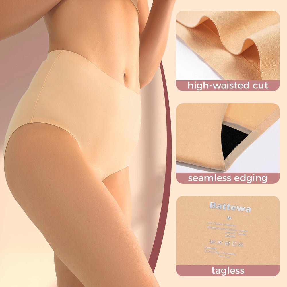 Battewa eco-safe blend keeps skin comfortable and irritation-free.