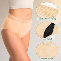Battewa elastic lace waistband design stays discreet under clothes