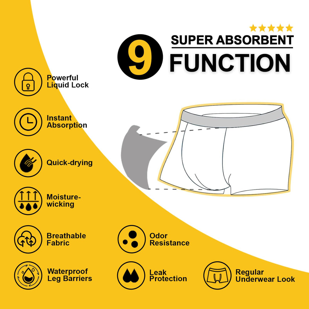 Breathable quick-dry fabric for Battewa gray underwear