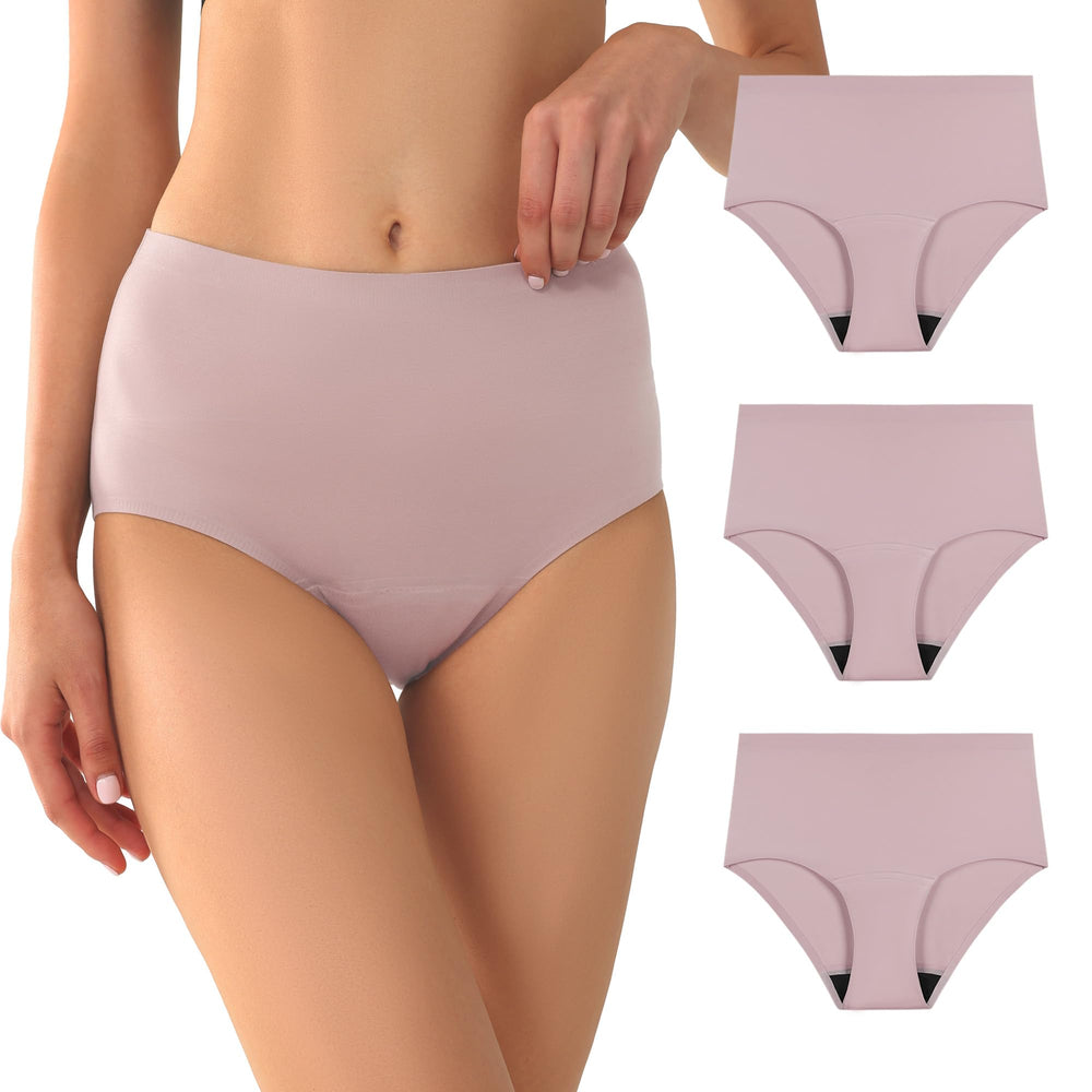 Battewa incontinence underwear for women in blush, front-pack view for everyday comfort