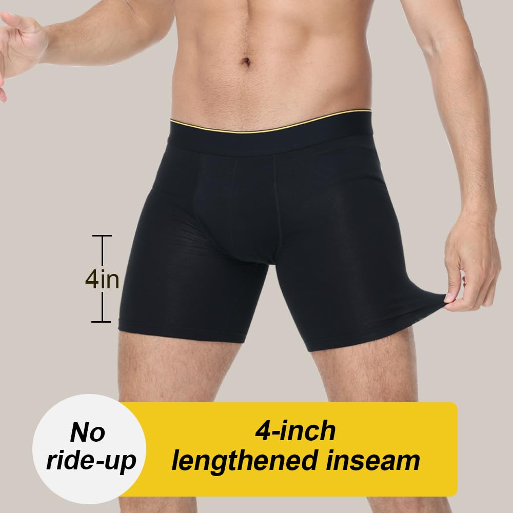 Battewa long-leg design reduces ride-up for secure, comfortable fit