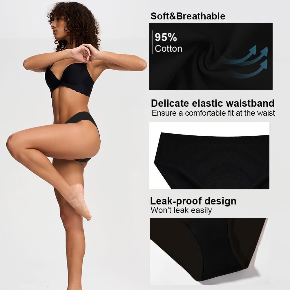 Battewa odor-control technology helps keep underwear fresher throughout the day.