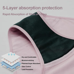 Battewa odor-locking technology provides discreet comfort during daily activity.