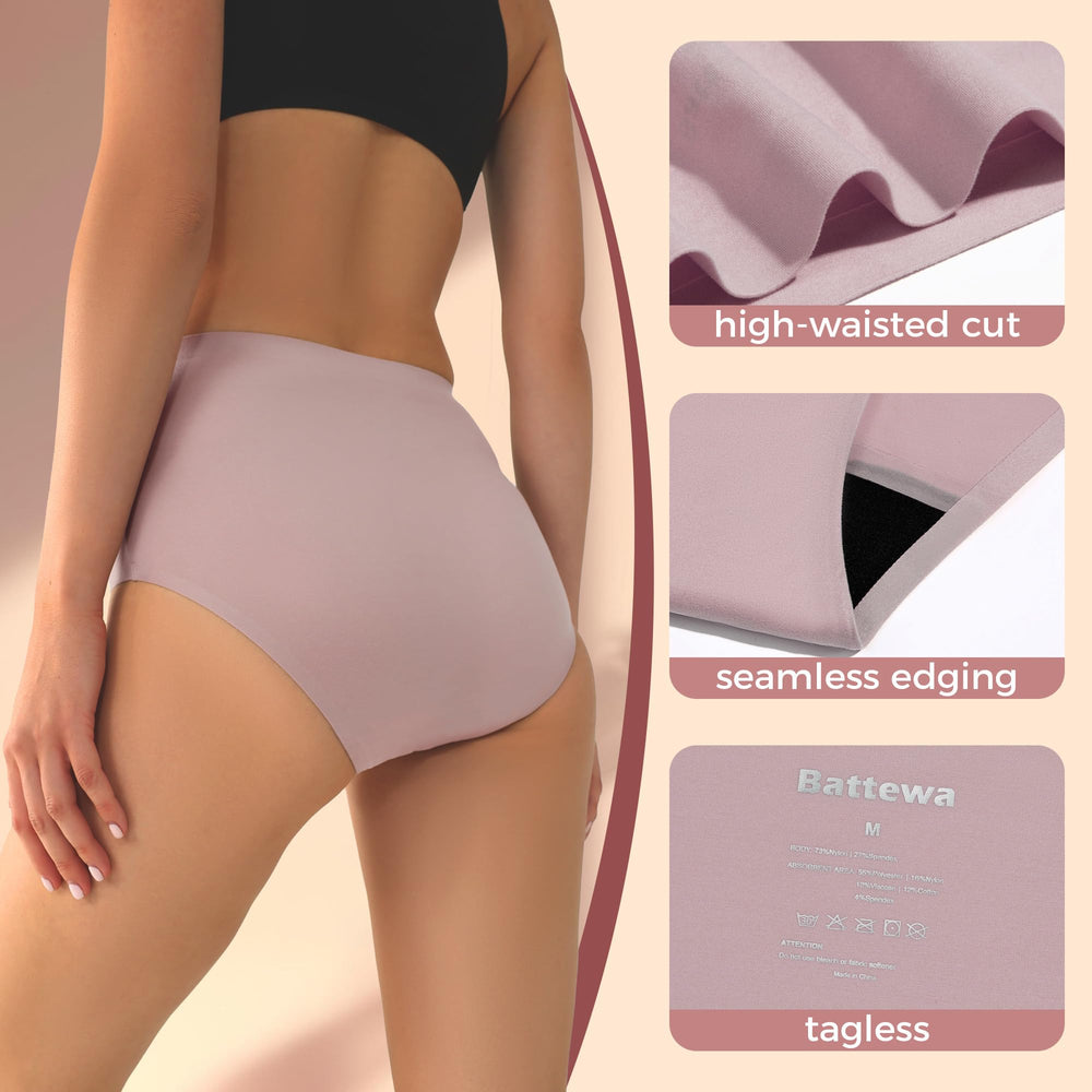 Battewa seamless soft-breathable underwear for all-day comfort.