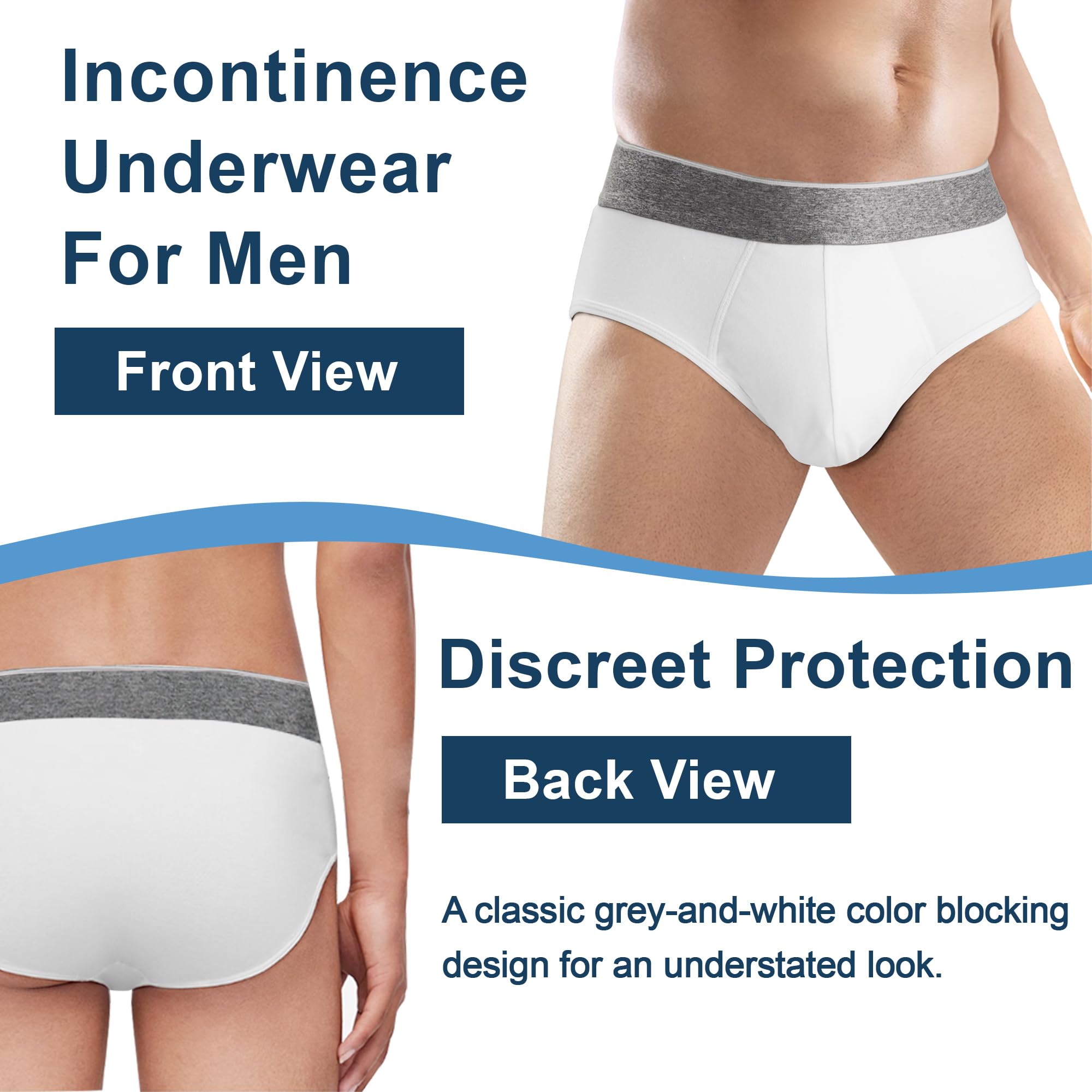 BATTEWA skin-friendly cotton blend provides breathable, comfortable protection.