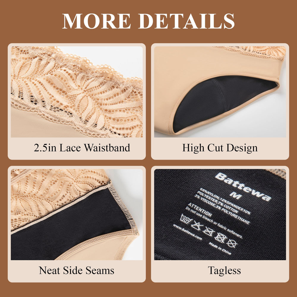 Battewa washable incontinence underwear with easy care for daily reuse.