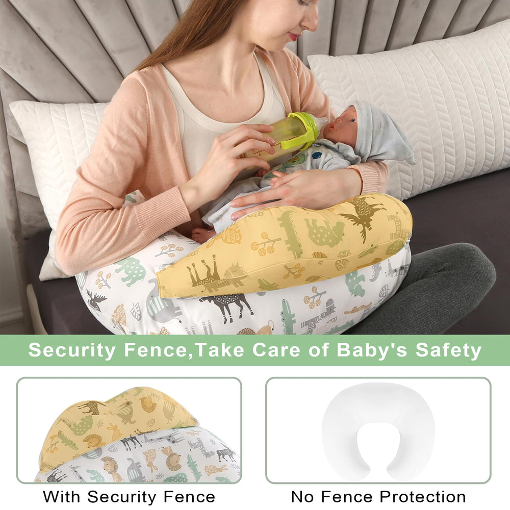 Top extra pillow on BATTOP adds support for bottle feeding