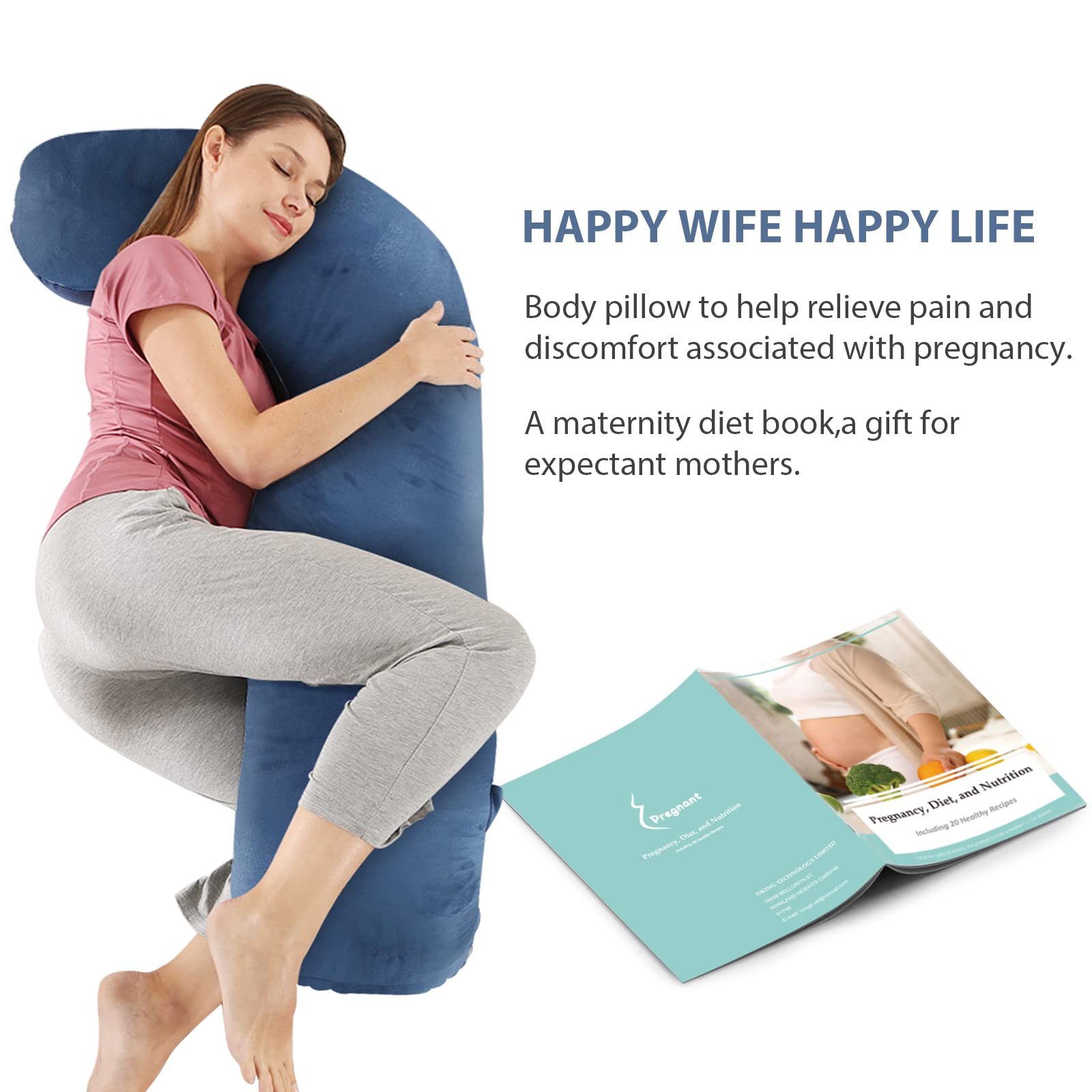 BATTOP pillow shows hip and knee alignment for nighttime rest