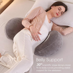 BATTOP wedge pillow back support for side sleepers