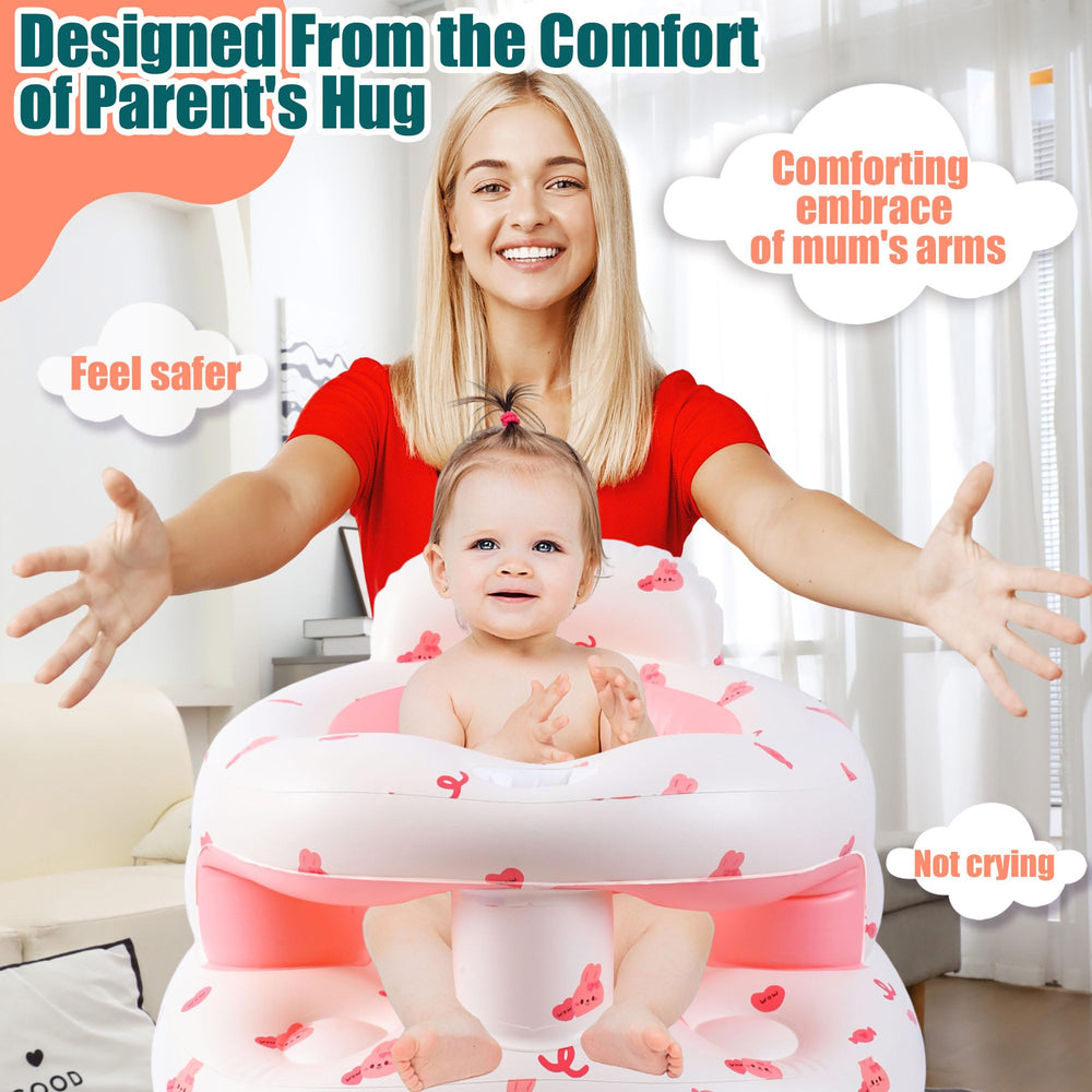 Eco-friendly PVC keeps baby cool and comfortable on seating.