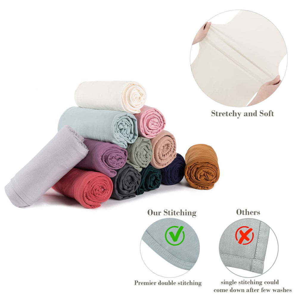 Bayceen baby snuggled in the blanket illustrates skin-friendly fabric and comforting warmth.